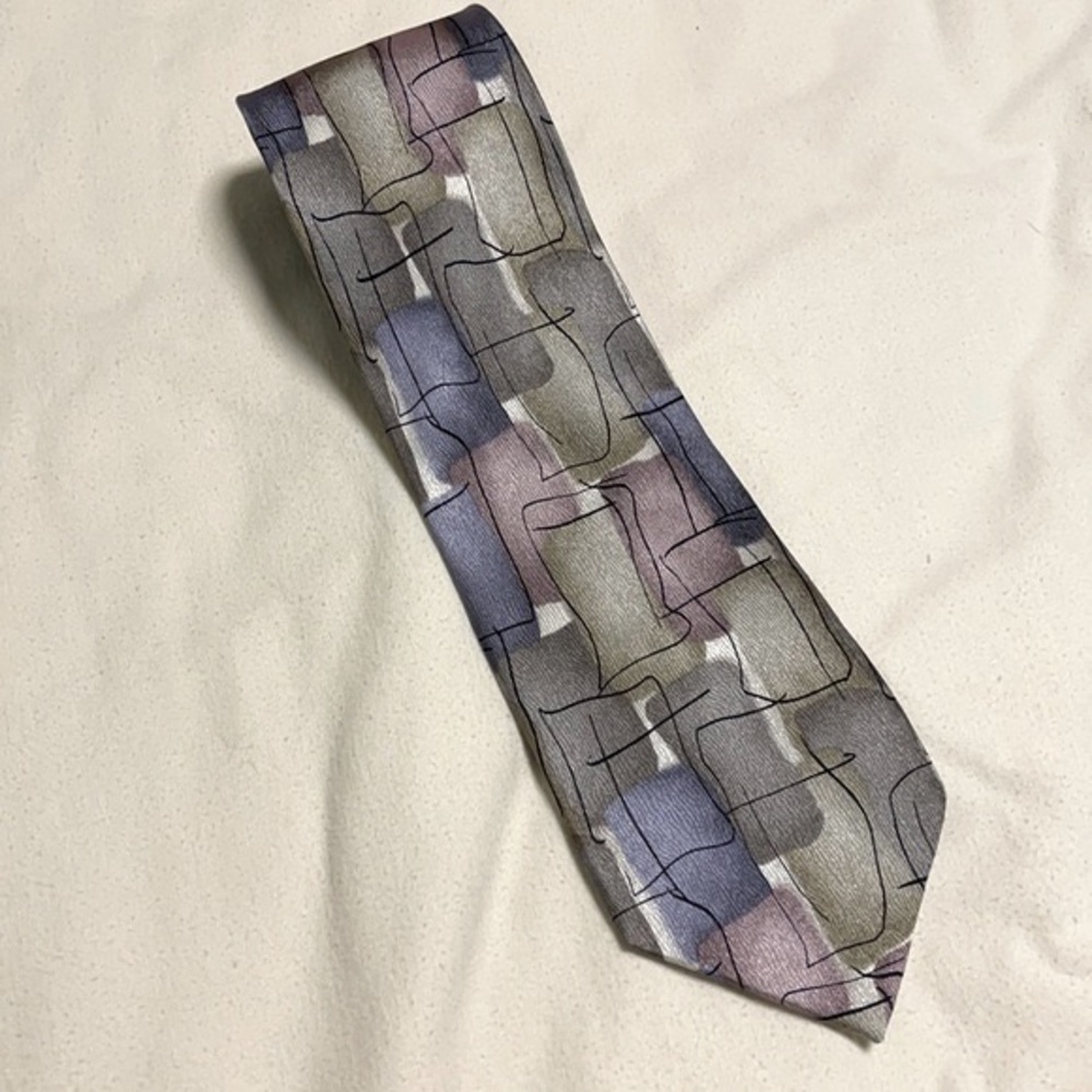 J. Garcia 100% silk tie